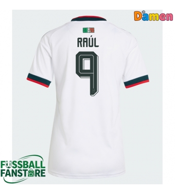 Mexiko Raul Jimenez #9 Replik Auswärtstrikot Damen WM 2026 Kurzarm